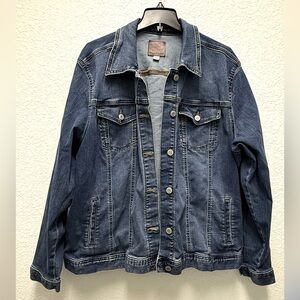 Women’s 3X Maurices Denim Blue Jean Jacket